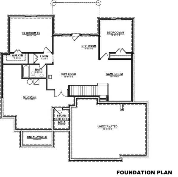 Bentley floor plan Foundation